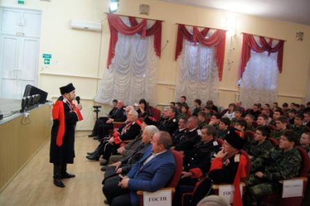 Военно-патриотический месячник стартовал в Тбилисском районе